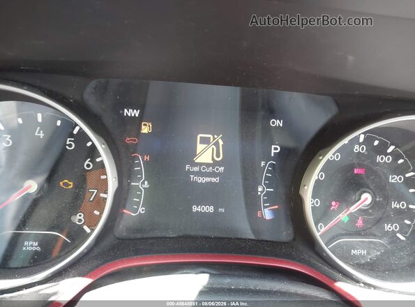 3C4NJDDB0JT255614 2018 JEEP COMPASS Orange Вид задніх сидінь