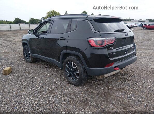 3C4NJDDB0LT163535 2020 JEEP COMPASS Black Rear left