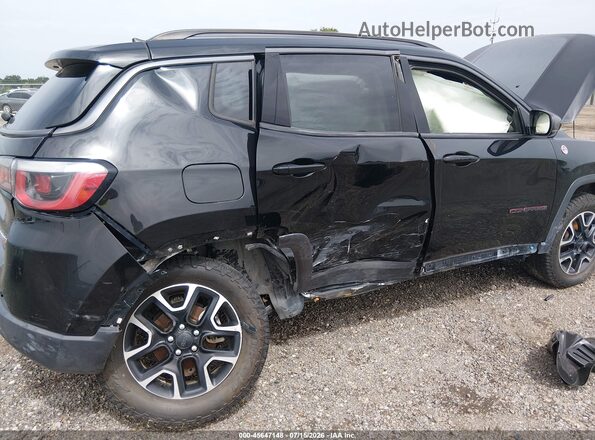 3C4NJDDB0LT163535 2020 JEEP COMPASS Black Front view