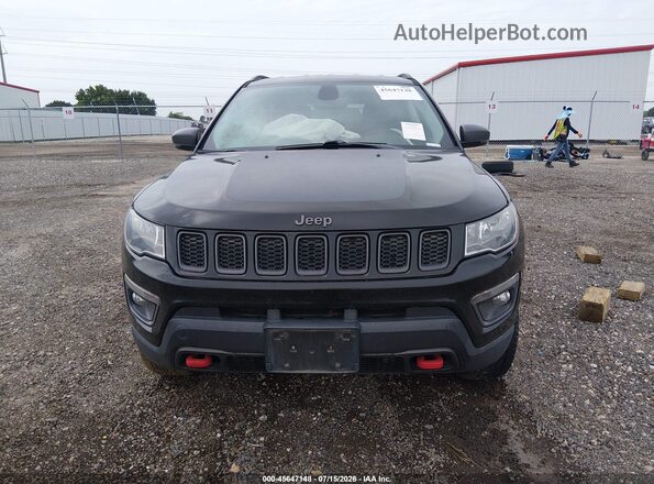 3C4NJDDB0LT163535 2020 JEEP COMPASS Black Rear interior view