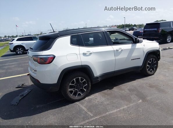 3C4NJDDB0LT166791 2020 JEEP COMPASS White Հետևի աջ