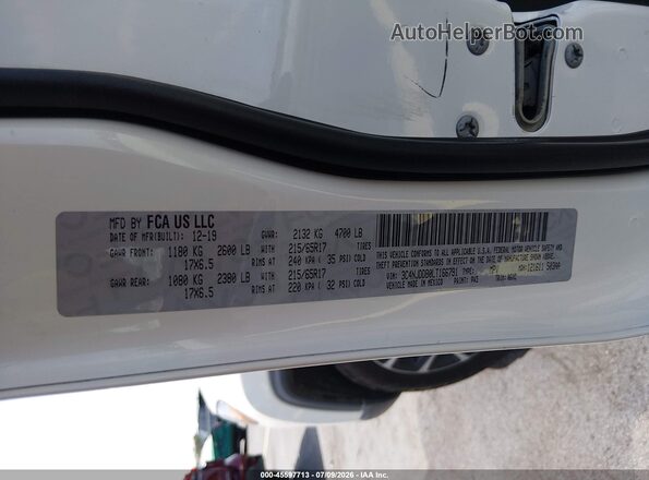 3C4NJDDB0LT166791 2020 JEEP COMPASS White Շարժիչի բաժամունքի տեսք