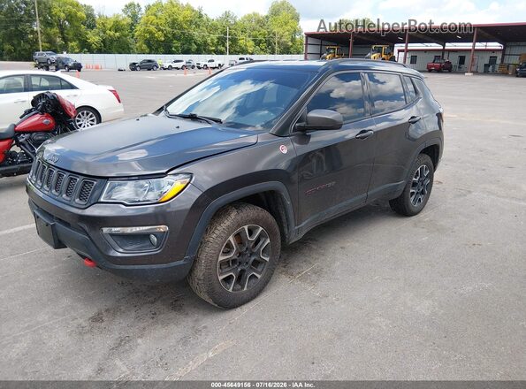 3C4NJDDB0LT207680 2020 JEEP COMPASS Gray Առջևի ձախ երեք քառորդ տեսարան