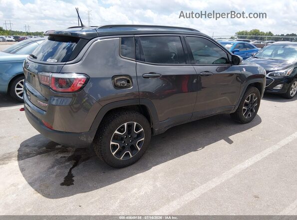 3C4NJDDB0LT207680 2020 JEEP COMPASS Gray Հետևի աջ