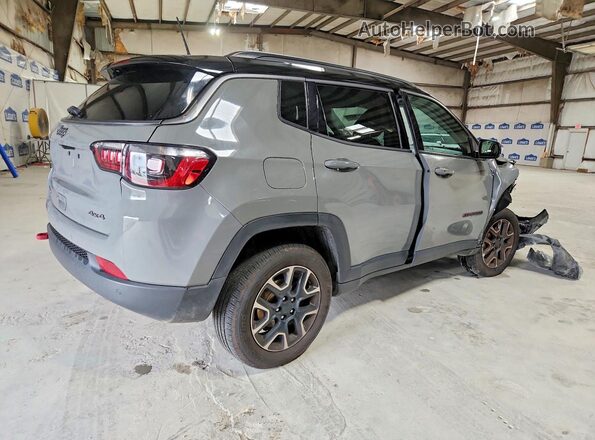 3C4NJDDB0MT529253 2021 JEEP COMPASS Gray უკანა მარჯვენა
