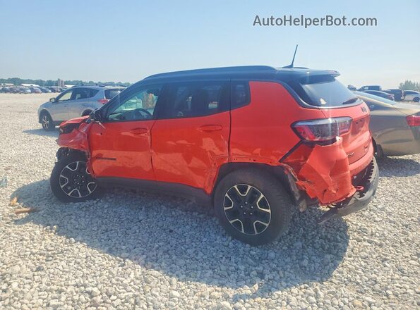 3C4NJDDB0MT545260 2021 JEEP COMPASS Orange Задня ліва чверть