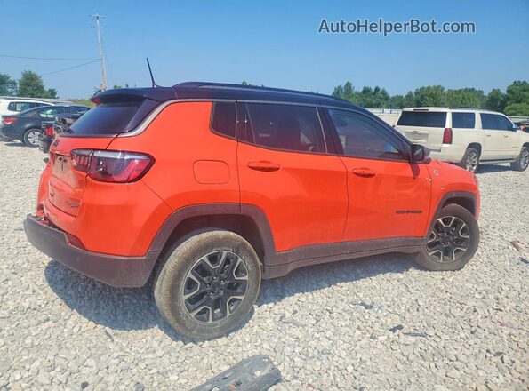 3C4NJDDB0MT545260 2021 JEEP COMPASS Orange Задня права чверть