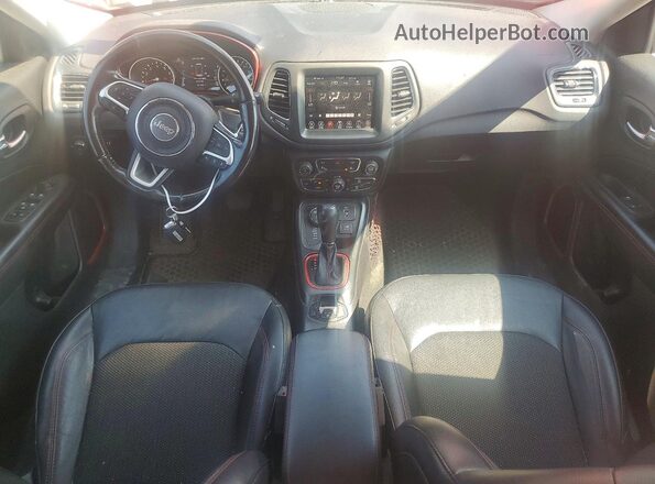 3C4NJDDB0MT545260 2021 JEEP COMPASS Orange Вид панелі приладів