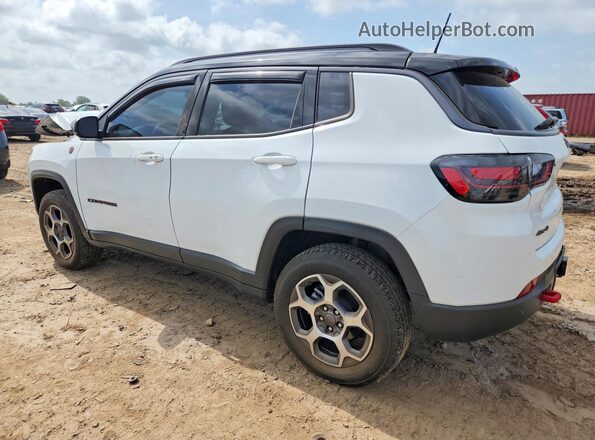 3C4NJDDB0NT148195 2022 JEEP COMPASS White Rear left