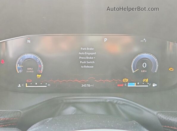 3C4NJDDB0NT148195 2022 JEEP COMPASS White Instrument cluster view