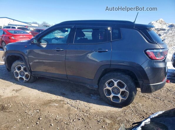 3C4NJDDB0NT192259 2022 JEEP COMPASS Черный Задняя левая четверть