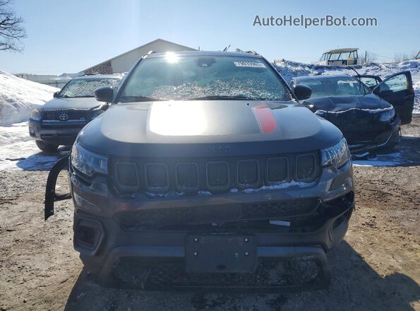 3C4NJDDB0NT192259 2022 JEEP COMPASS Черный Вид спереди