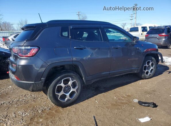 3C4NJDDB0NT192259 2022 JEEP COMPASS Черный Задняя правая четверть