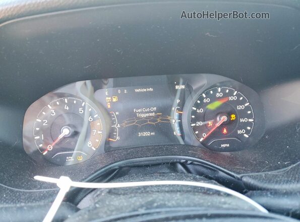 3C4NJDDB0NT192259 2022 JEEP COMPASS Черный Вид щитка приборов