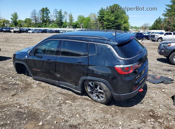 3C4NJDDB1HT681760 2017 JEEP COMPASS Черный Задняя левая четверть