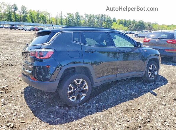 3C4NJDDB1HT681760 2017 JEEP COMPASS Черный Задняя правая четверть
