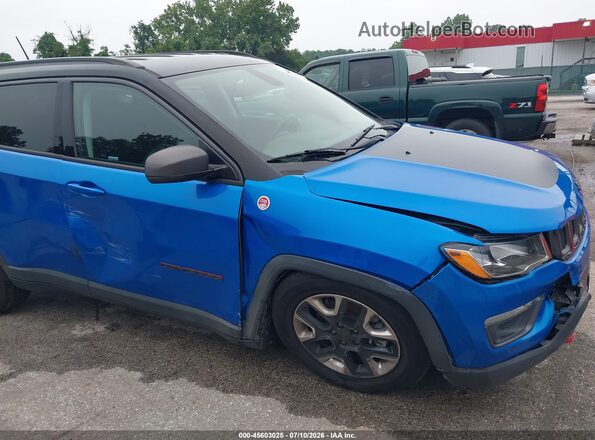 3C4NJDDB1JT212688 2018 JEEP COMPASS Blue 