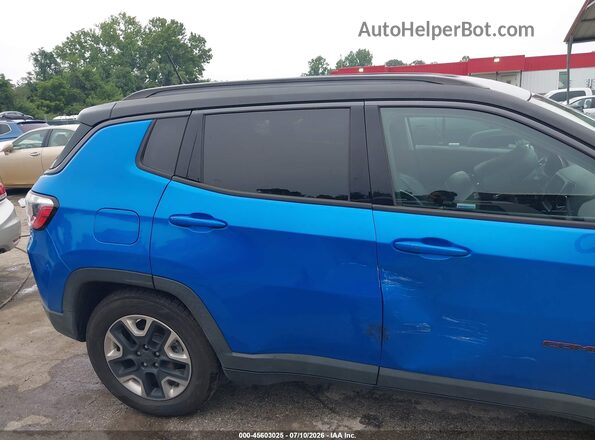 3C4NJDDB1JT212688 2018 JEEP COMPASS Blue 