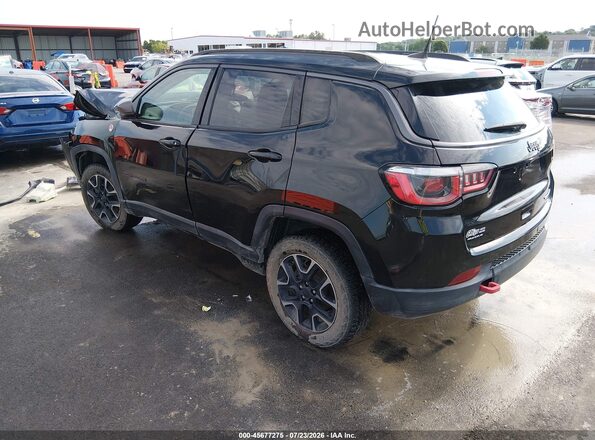 3C4NJDDB1KT592617 2019 JEEP COMPASS Black Rear left