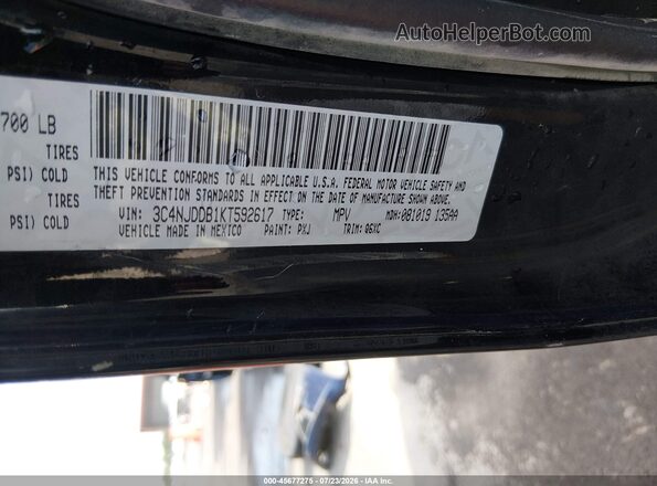 3C4NJDDB1KT592617 2019 JEEP COMPASS Black Engine compartment view