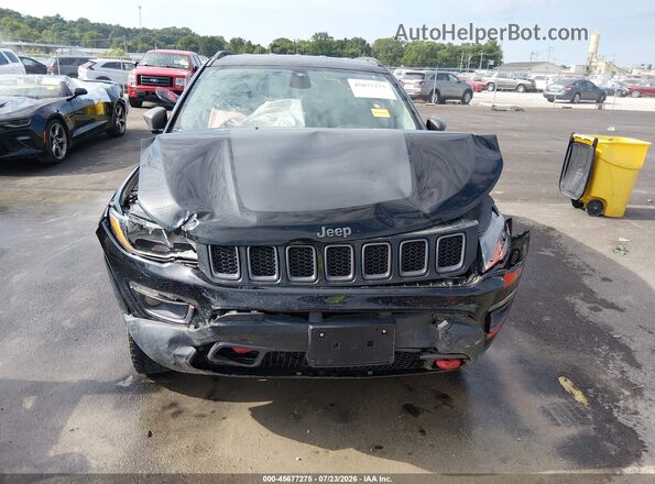 3C4NJDDB1KT592617 2019 JEEP COMPASS Black Instrument cluster view