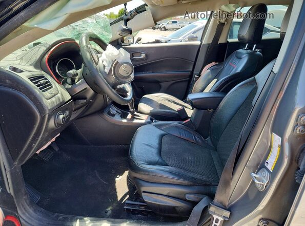 3C4NJDDB1MT590353 2021 JEEP COMPASS Gray წინა სალონის ხედი