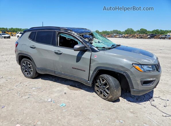 3C4NJDDB1MT590353 2021 JEEP COMPASS Gray წინა მარჯვენა