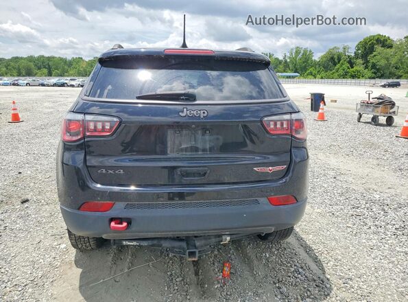 3C4NJDDB2HT646418 2017 JEEP COMPASS Black Rear view