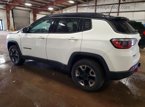 3C4NJDDB2JT179247 2018 JEEP COMPASS White უკანა მარცხენა