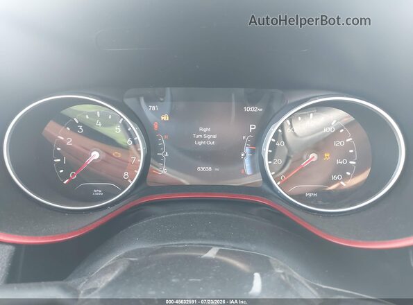 3C4NJDDB2JT456477 2018 JEEP COMPASS Blue Widok tylnych siedzeń