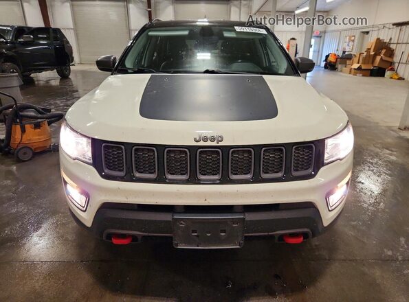 3C4NJDDB2JT501191 2018 JEEP COMPASS White წინა ხედი