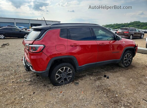 3C4NJDDB2KT599995 2019 JEEP COMPASS Red Задня права чверть