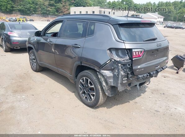 3C4NJDDB2KT733193 2019 JEEP COMPASS Gray Հետևի ձախ
