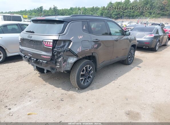 3C4NJDDB2KT733193 2019 JEEP COMPASS Gray Հետևի աջ