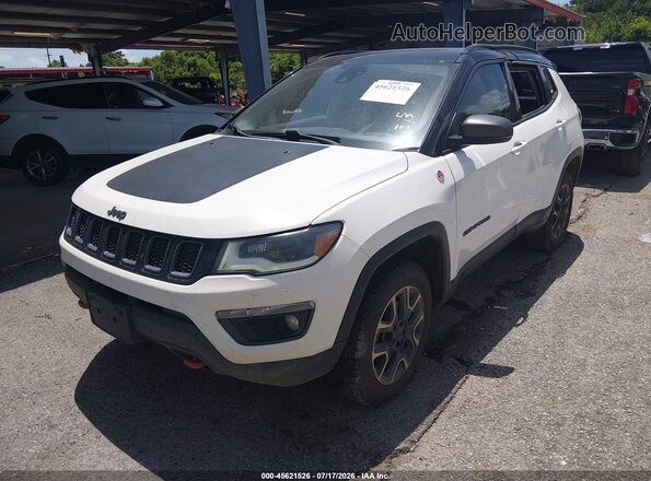 3C4NJDDB2LT125434 2020 JEEP COMPASS White Передня ліва чверть