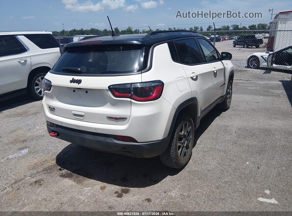 3C4NJDDB2LT125434 2020 JEEP COMPASS White Задня права чверть