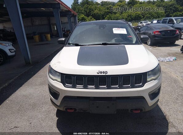 3C4NJDDB2LT125434 2020 JEEP COMPASS White Вид щитка приладів