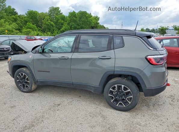 3C4NJDDB2MT506038 2021 JEEP COMPASS Gray უკანა მარცხენა