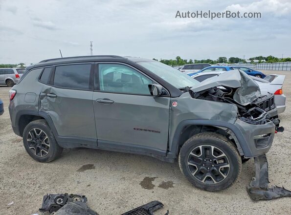 3C4NJDDB2MT506038 2021 JEEP COMPASS Gray წინა მარჯვენა