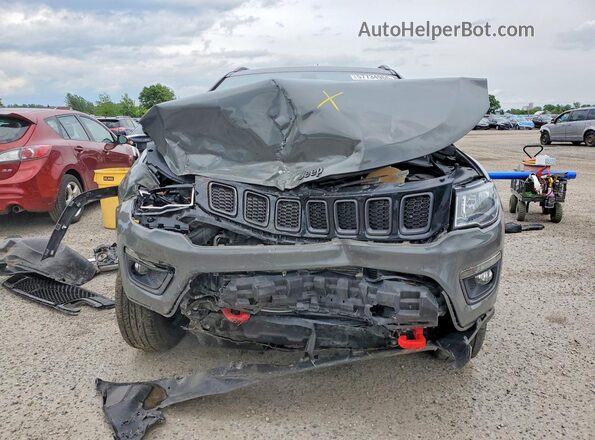 3C4NJDDB2MT506038 2021 JEEP COMPASS Gray წინა ხედი
