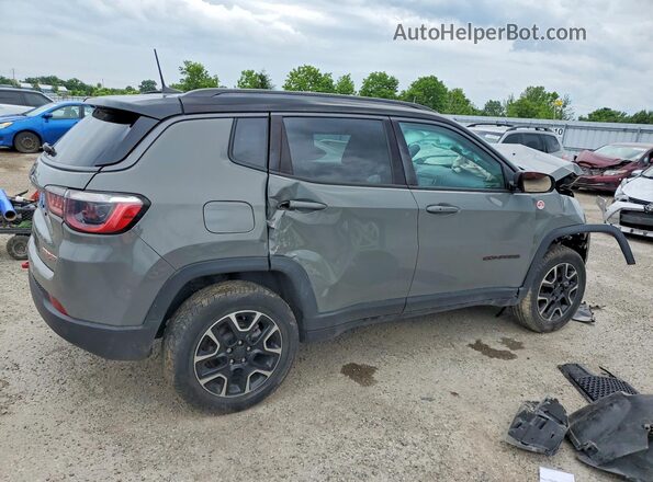 3C4NJDDB2MT506038 2021 JEEP COMPASS Gray უკანა მარჯვენა