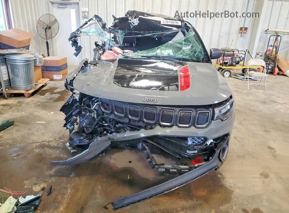 3C4NJDDB2NT107700 2022 JEEP COMPASS Угольный Вид спереди