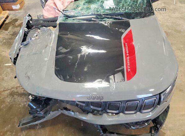 3C4NJDDB2NT107700 2022 JEEP COMPASS Угольный Вид подкапотного пространства