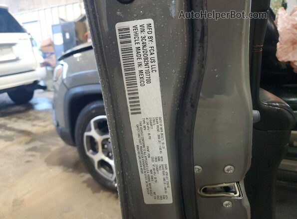 3C4NJDDB2NT107700 2022 JEEP COMPASS Угольный Вид наклейки с VIN-кодом