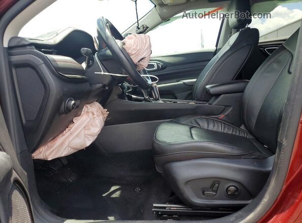 3C4NJDDB2NT108460 2022 JEEP COMPASS Burgundy Вид салону спереду