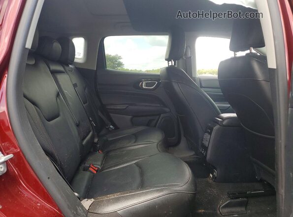 3C4NJDDB2NT108460 2022 JEEP COMPASS Burgundy Вид задніх сидінь