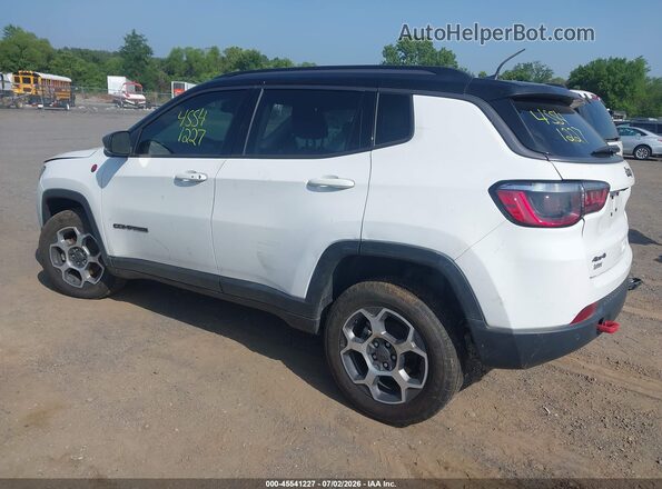 3C4NJDDB2NT158579 2022 JEEP COMPASS White Tył lewy