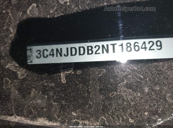 3C4NJDDB2NT186429 2022 JEEP COMPASS Gray Widok komory silnika