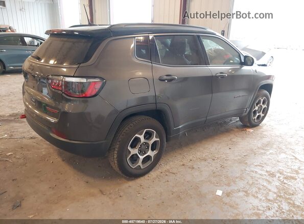 3C4NJDDB2NT186429 2022 JEEP COMPASS Gray Tył prawy