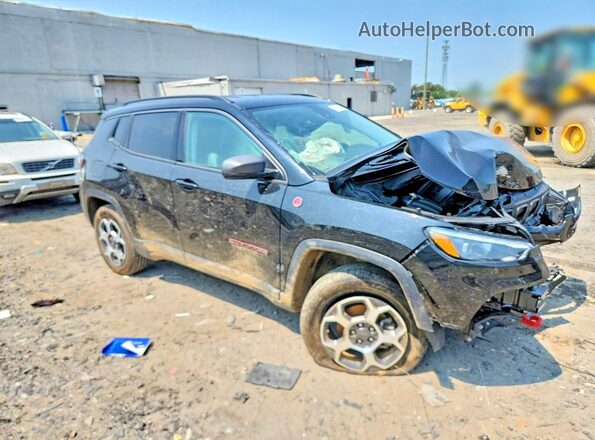 3C4NJDDB2NT191159 2022 JEEP COMPASS Black Передня права чверть